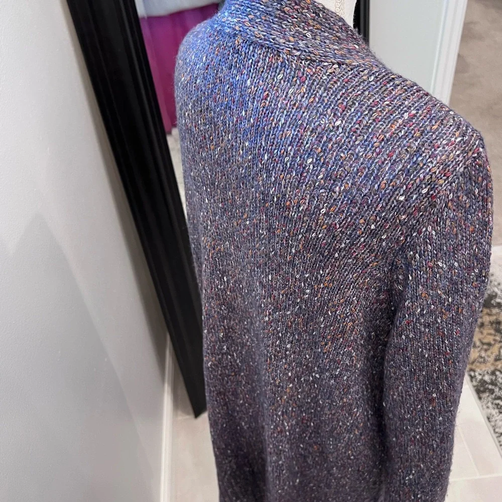 Women's Multicolor Knit Cardigan - Picture 4 of 5